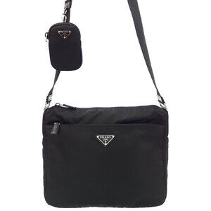 Prada ReNylon shoulder Crossbody Messenger black
